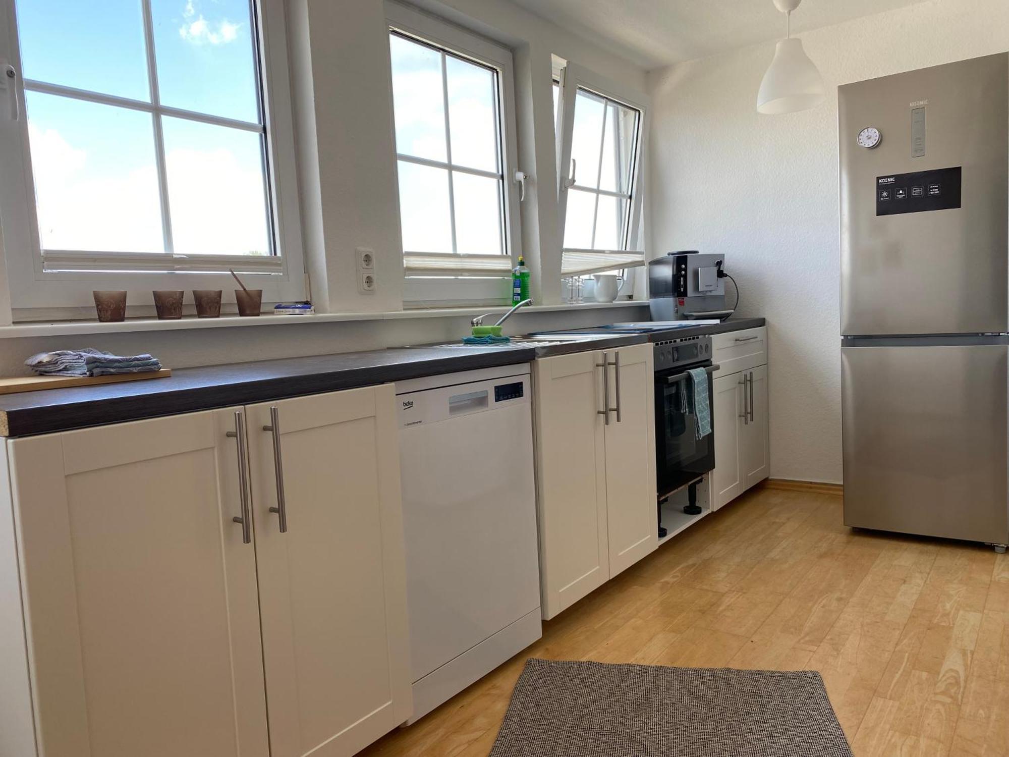 Ferien- Und Messewohnung In Idyllischer Lage 北施泰门 外观 照片