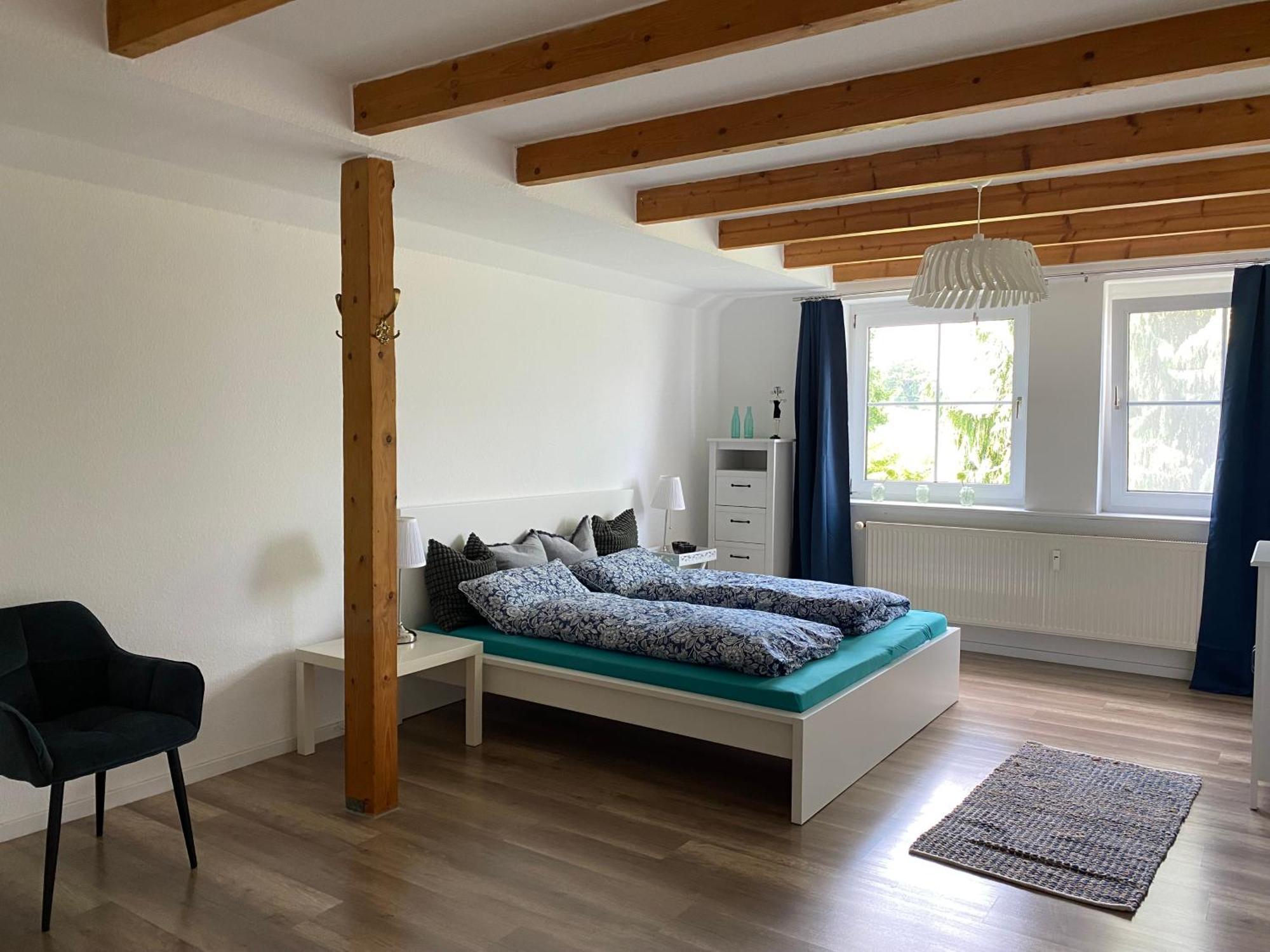 Ferien- Und Messewohnung In Idyllischer Lage 北施泰门 外观 照片